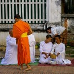 Monnik Luang Prabang Laos