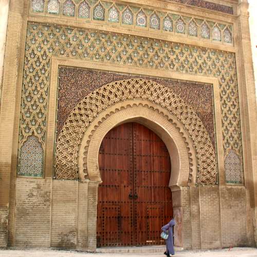 Poort Meknes Marokko