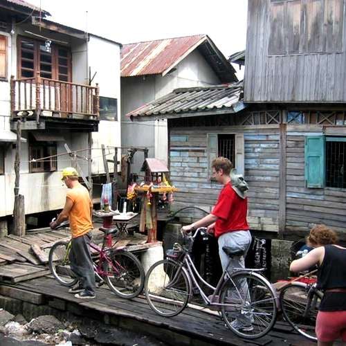 Fietsen Bangkok Thailand