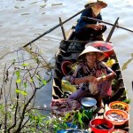 Bootje Mekong Vietnam