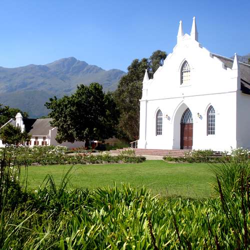 Kerkje Stellenbosch Zuid-Afrika