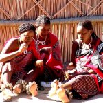 Detail Matsamo Cultural Village Swaziland Zuid Afrika