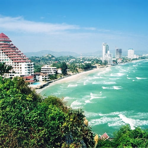 Hua Hin, kustlijn