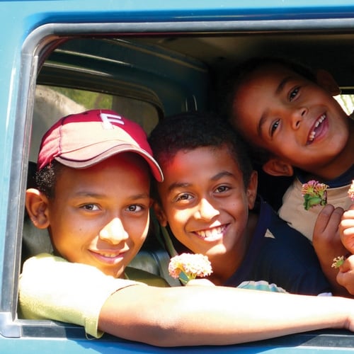 Kinderen in Jordanië