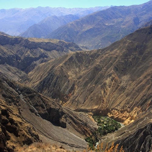 Colca Canyon uitzicht