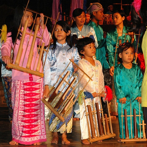 Angklung school van Pak Ujo