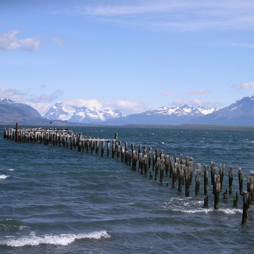 Historische aanlegsteiger, Puerto Natales