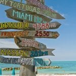 Key West strand, Florida