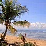 Het mooie strand van Sanur