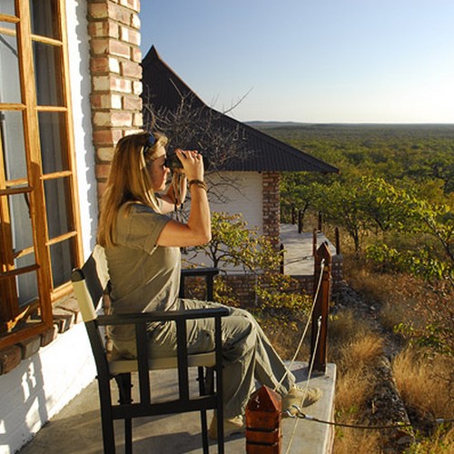 Etosha Safari Lodge, uitzicht