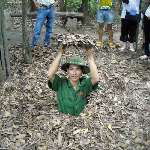 Cu Chi-tunnels