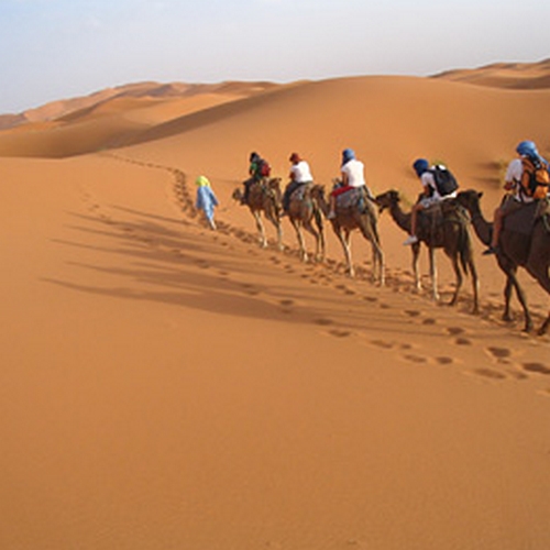Merzouga woestijn