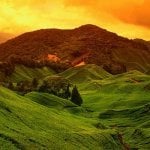 Cameron Highlands, zonsondergang