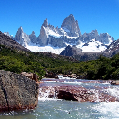 Fitz Roy bergpieken, El Chaltén