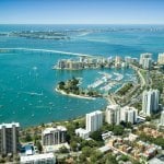 Sarasota van bovenaf
