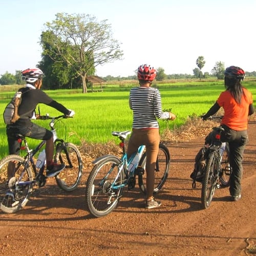 fietsen in Chiang Mai