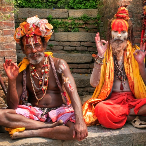Sadhus (heilige mannen)