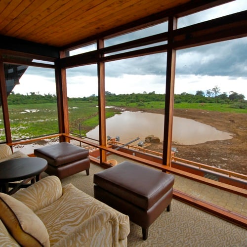 The Ark Lodge, zithoek