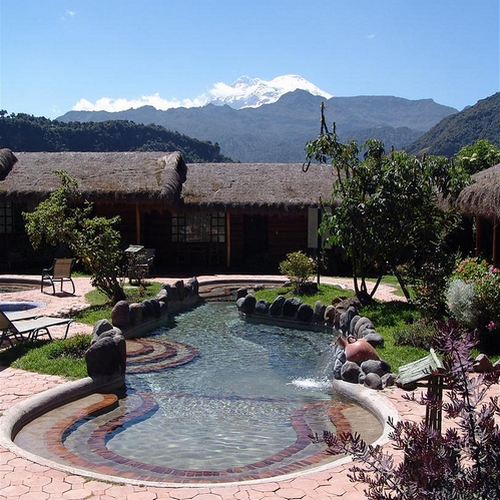 Thermale warmwaterbronnen in Papallacta