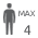 4 personen