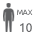 Max 10 personen