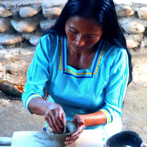 Inheemse Quechua-vrouw