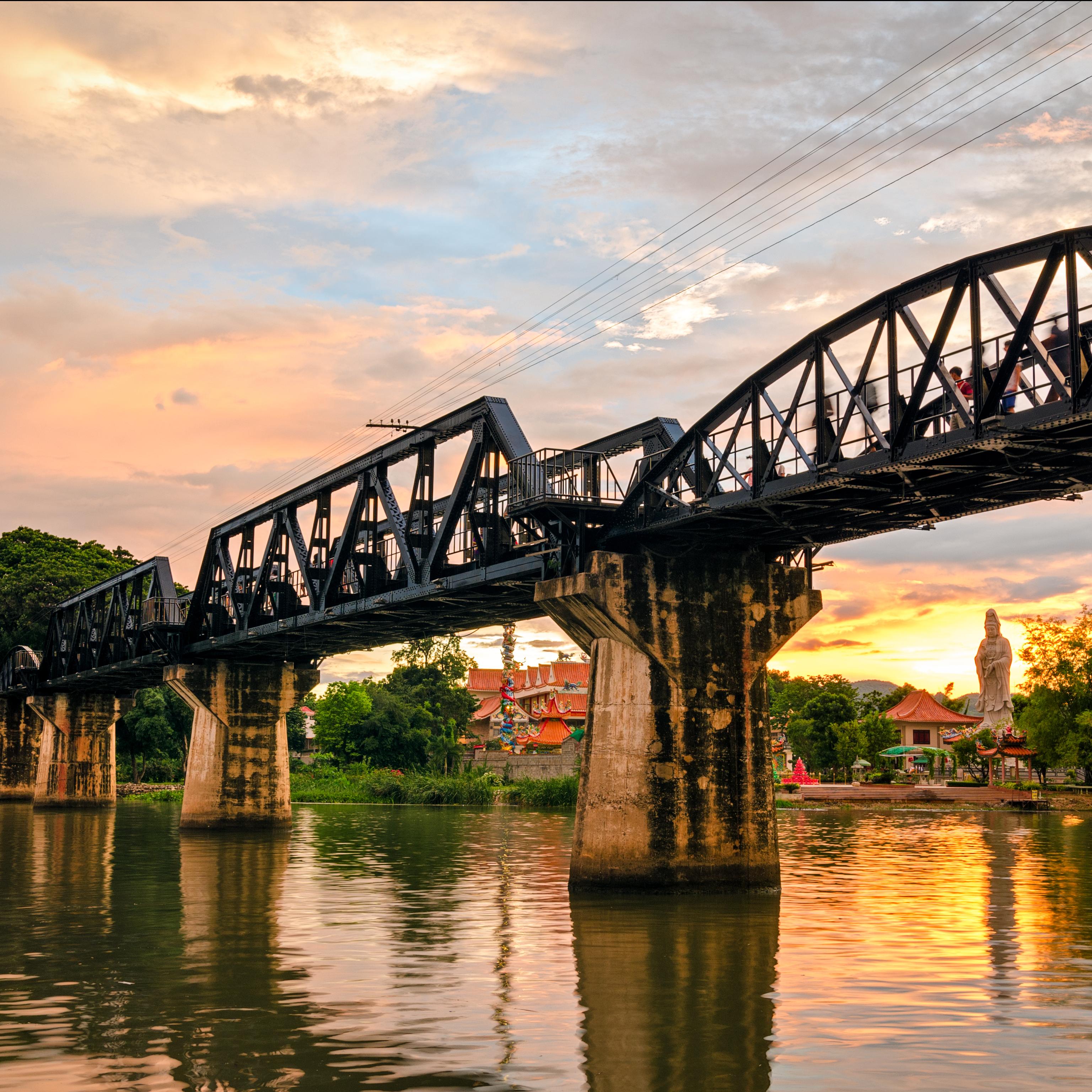 Bridge on the River Kwai, Kanchanaburi