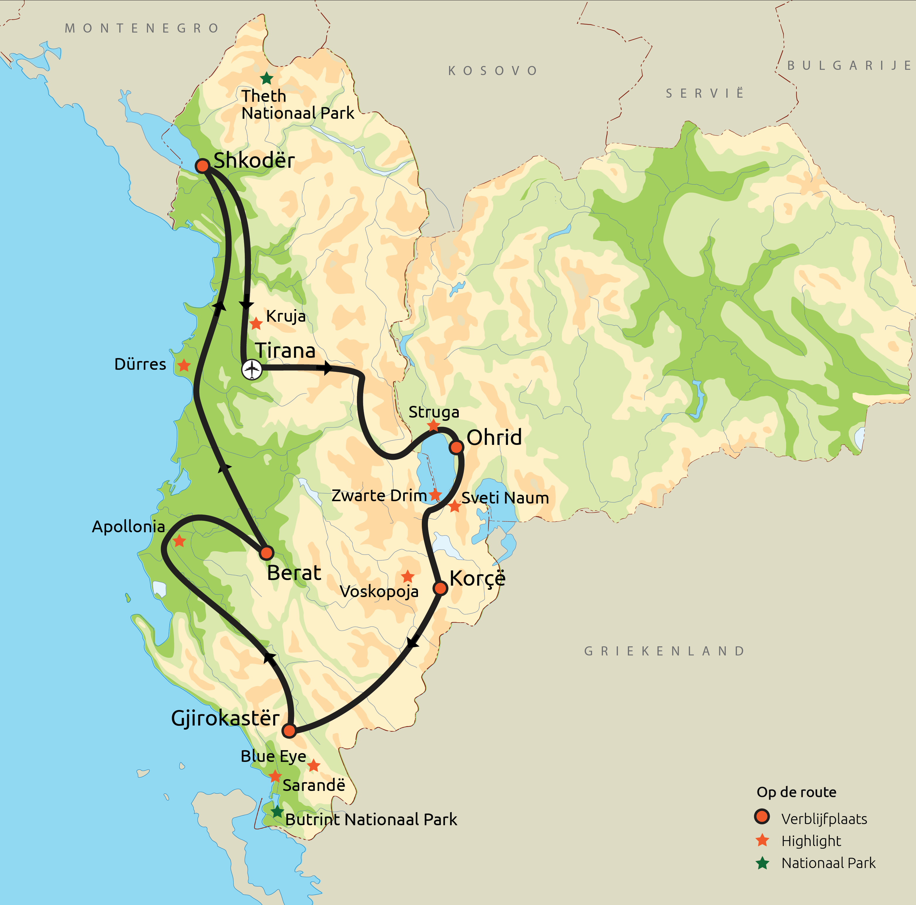 Albanië & Noord-Macedonië