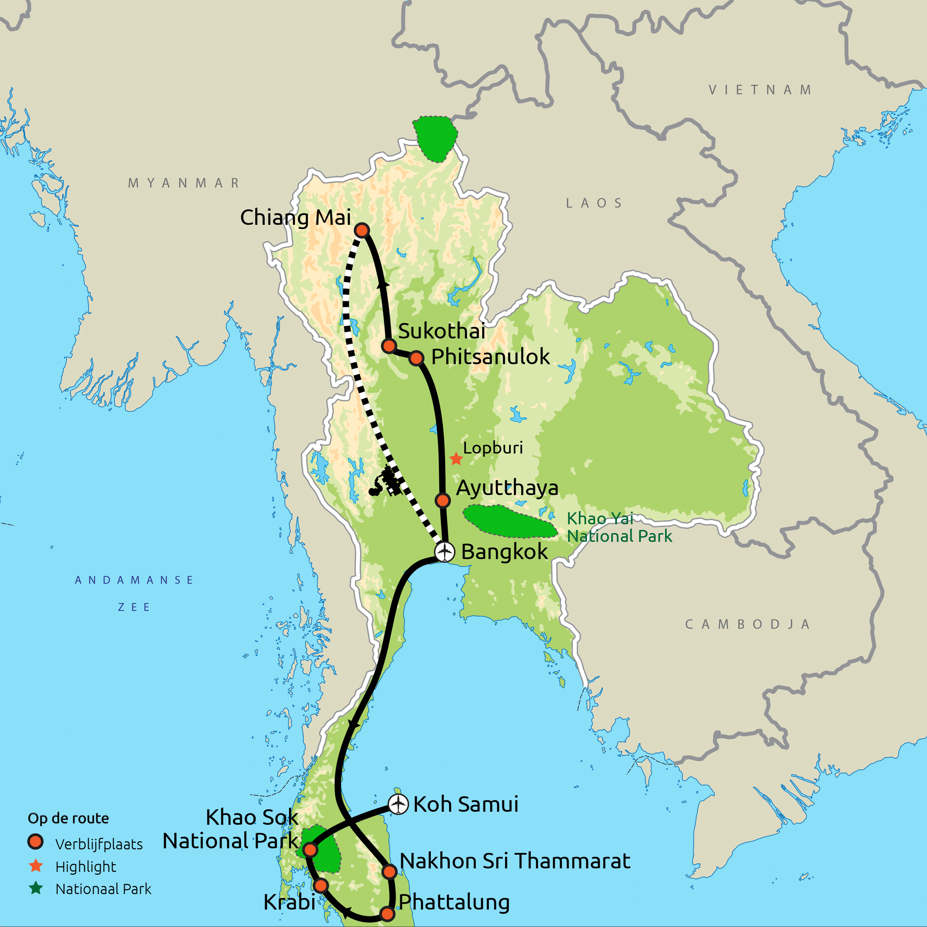 Routekaart
