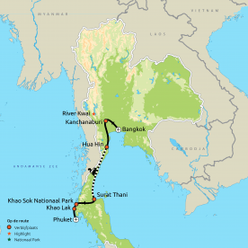 Familierondreis Thailand en Khao Lak