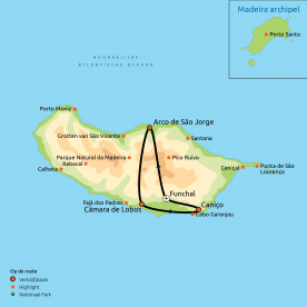 De kleurrijke natuur van Madeira