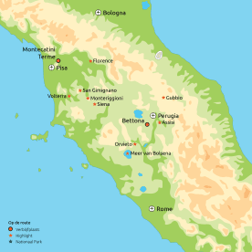 La Dolce Vita in Toscane & Umbri&euml;