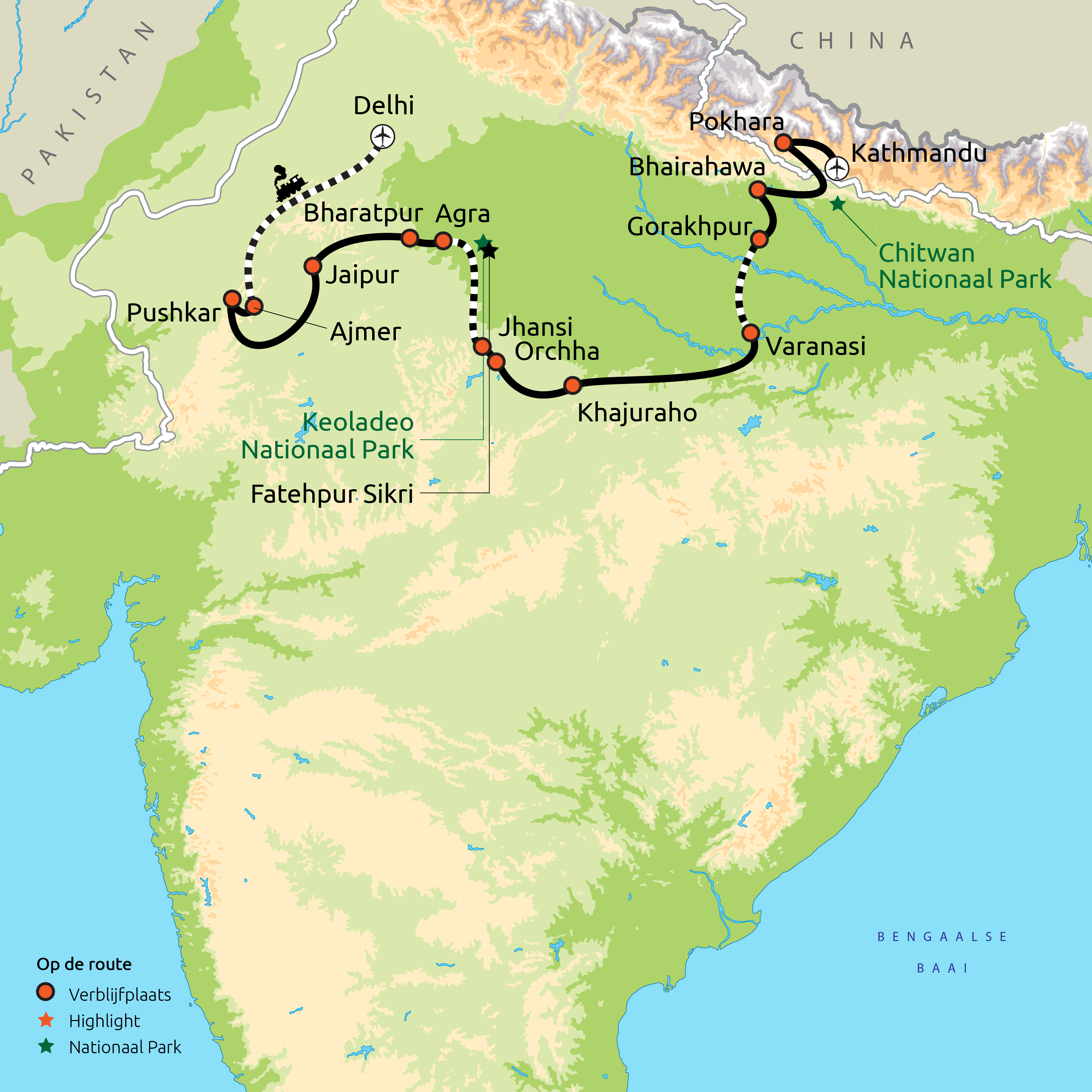 Mooiste van India & Nepal