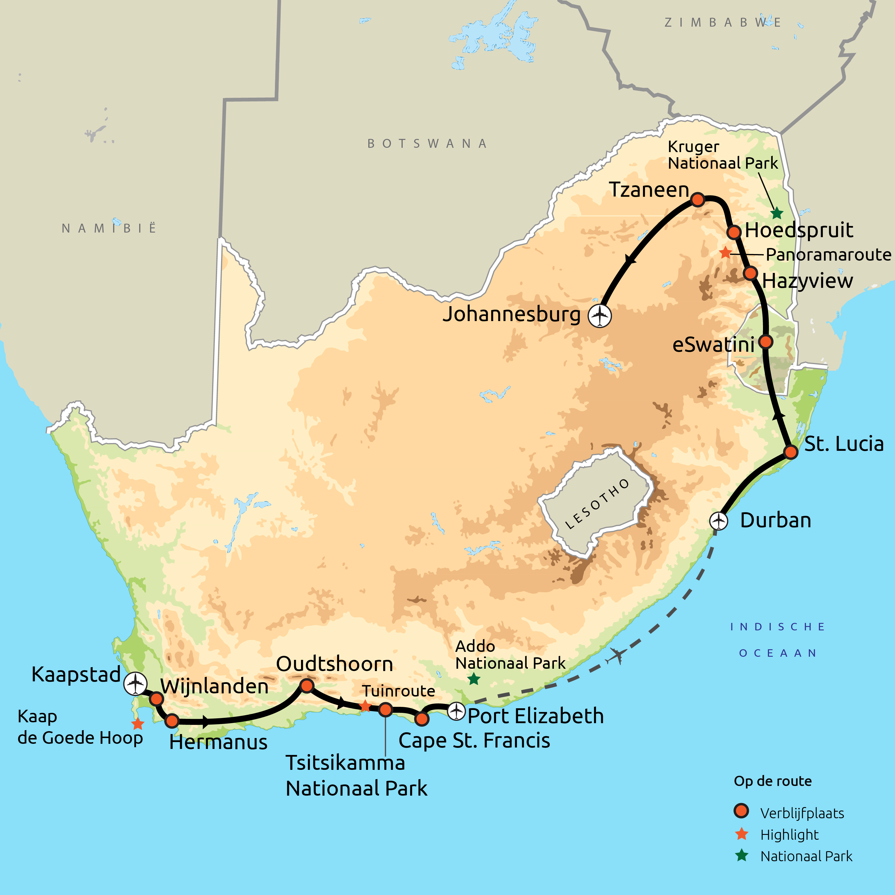 Familiereis Zuid-Afrika Compleet