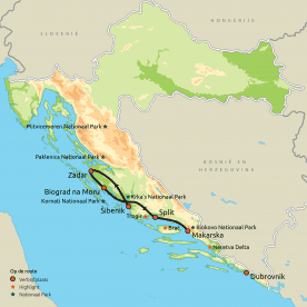 Privéreis Dubrovnik& de Nationale Parken van Kroatië