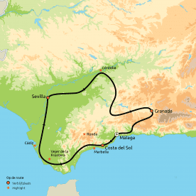 Het allermooiste van Andalusië