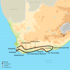 Relaxt door de West- & Oost-Kaap van Zuid-Afrika