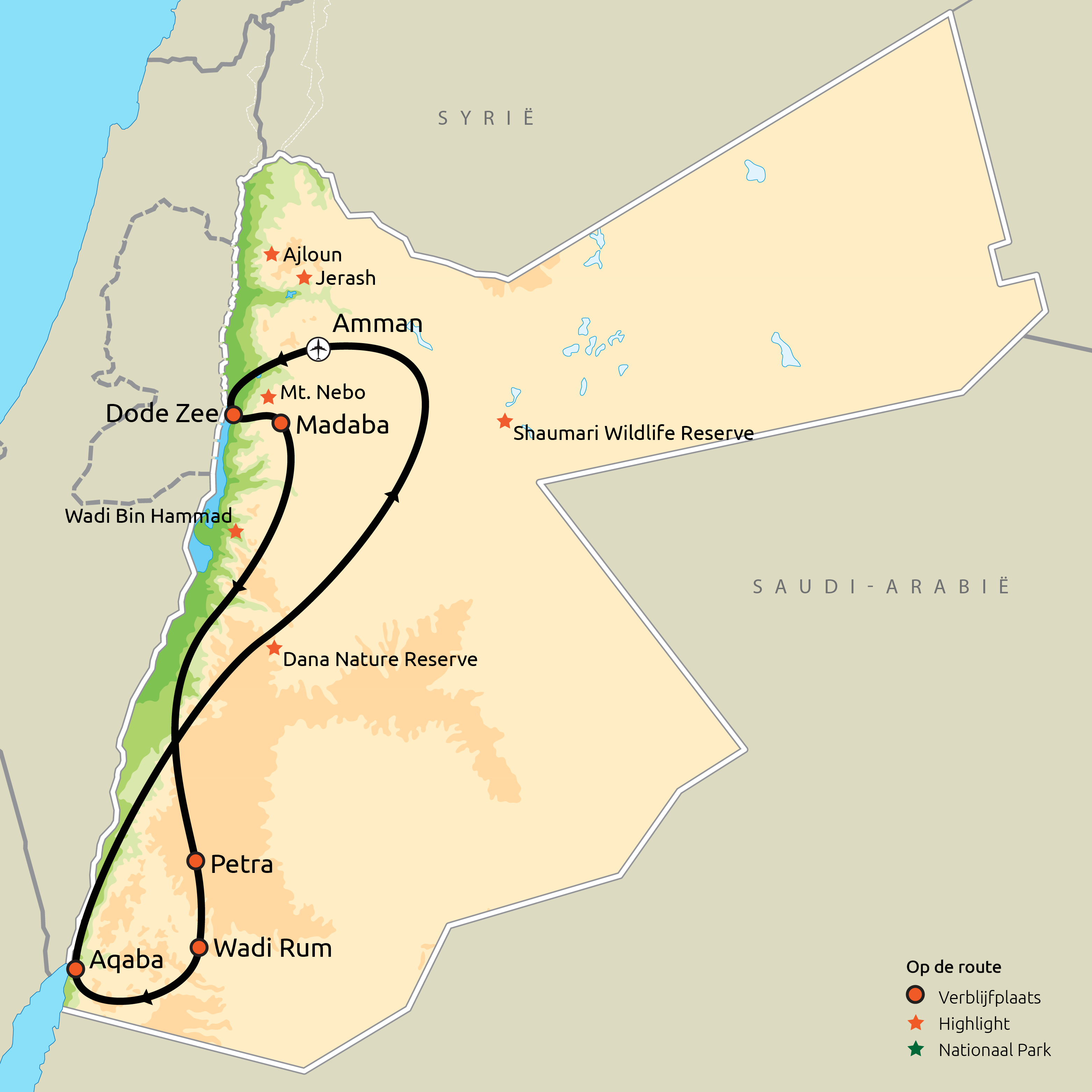 Jordanië Compleet