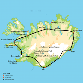 Hoogtepunten van IJsland