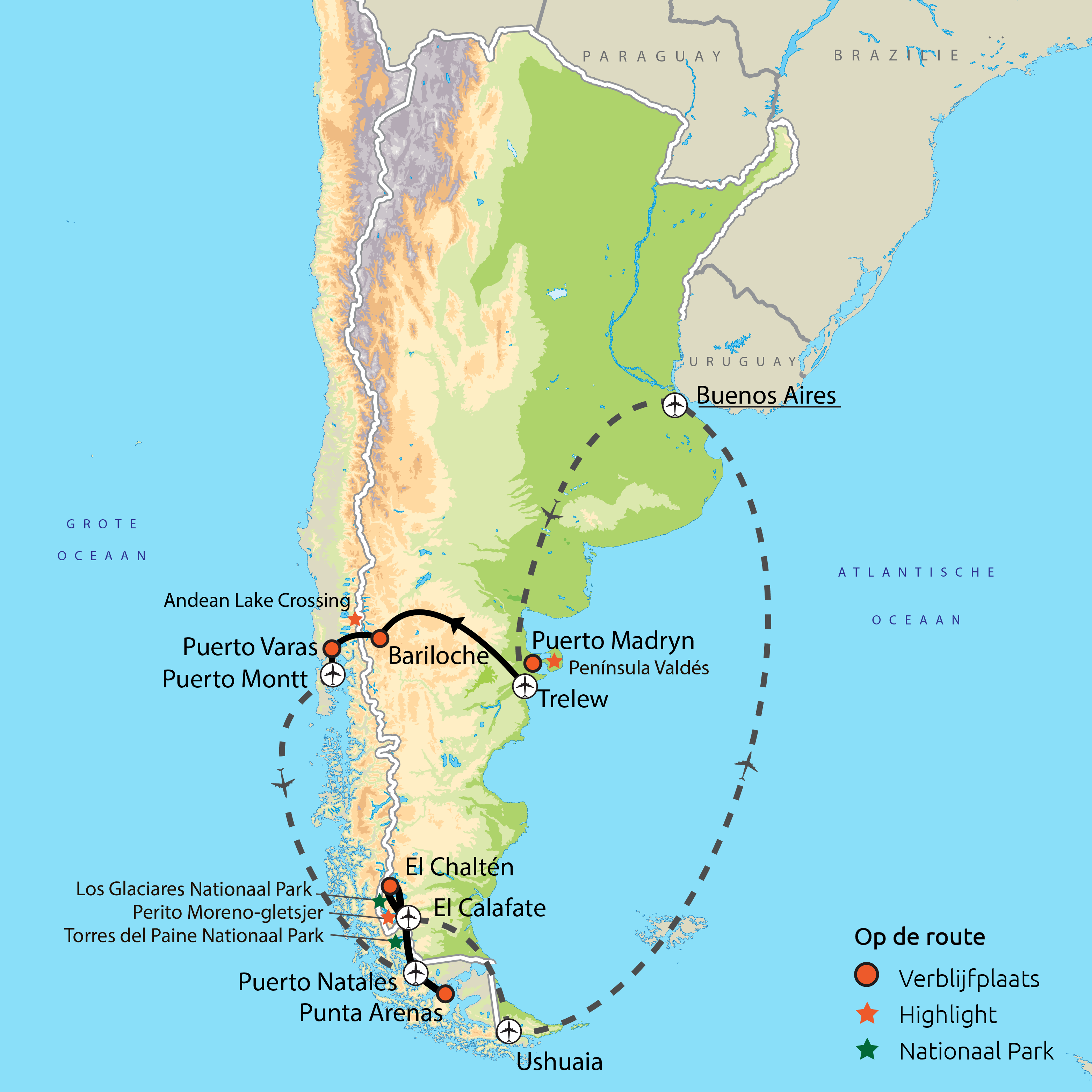 Groepsreis Patagonië Compleet