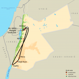 Jordanië Strand & Highlights