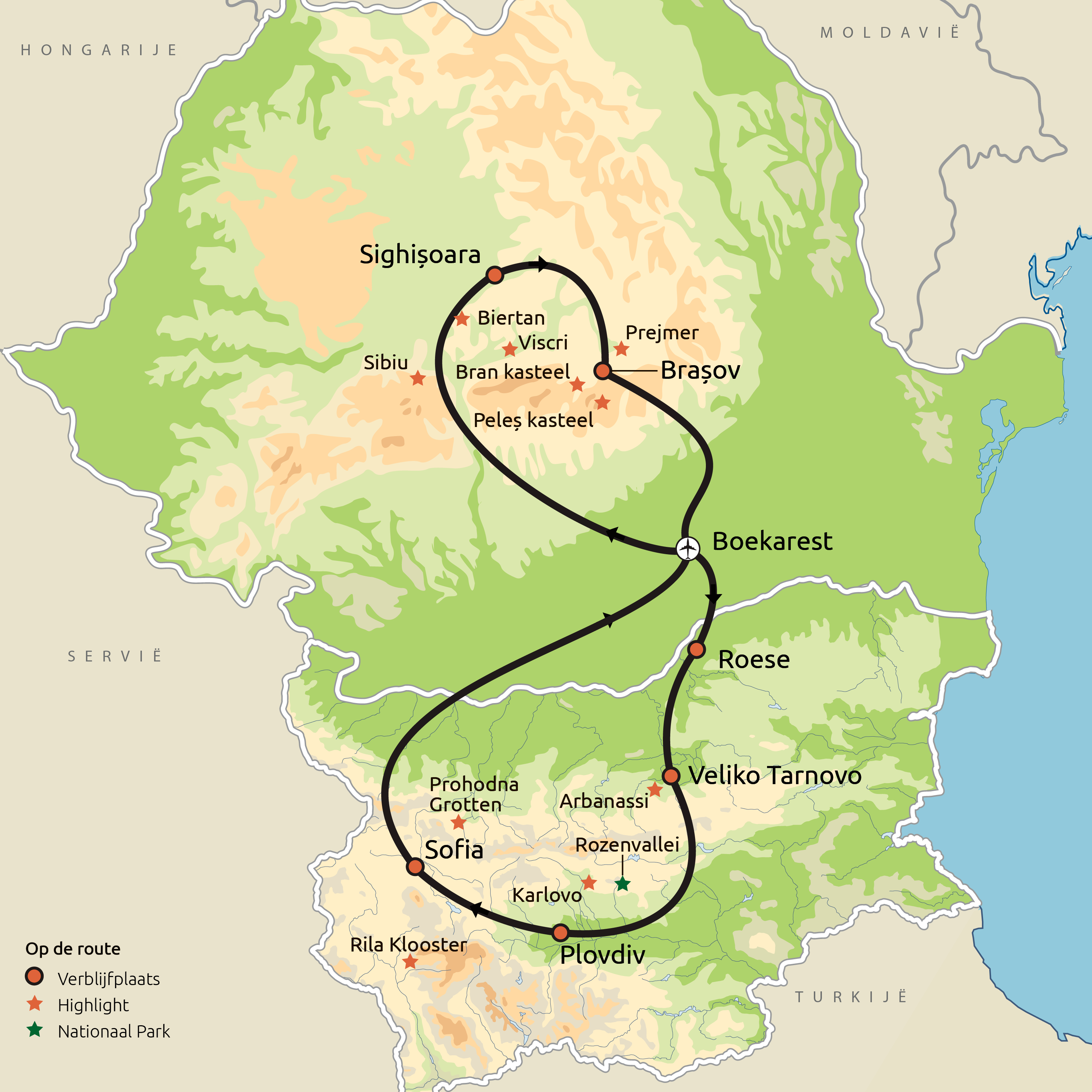 Roemenië & Bulgarije 