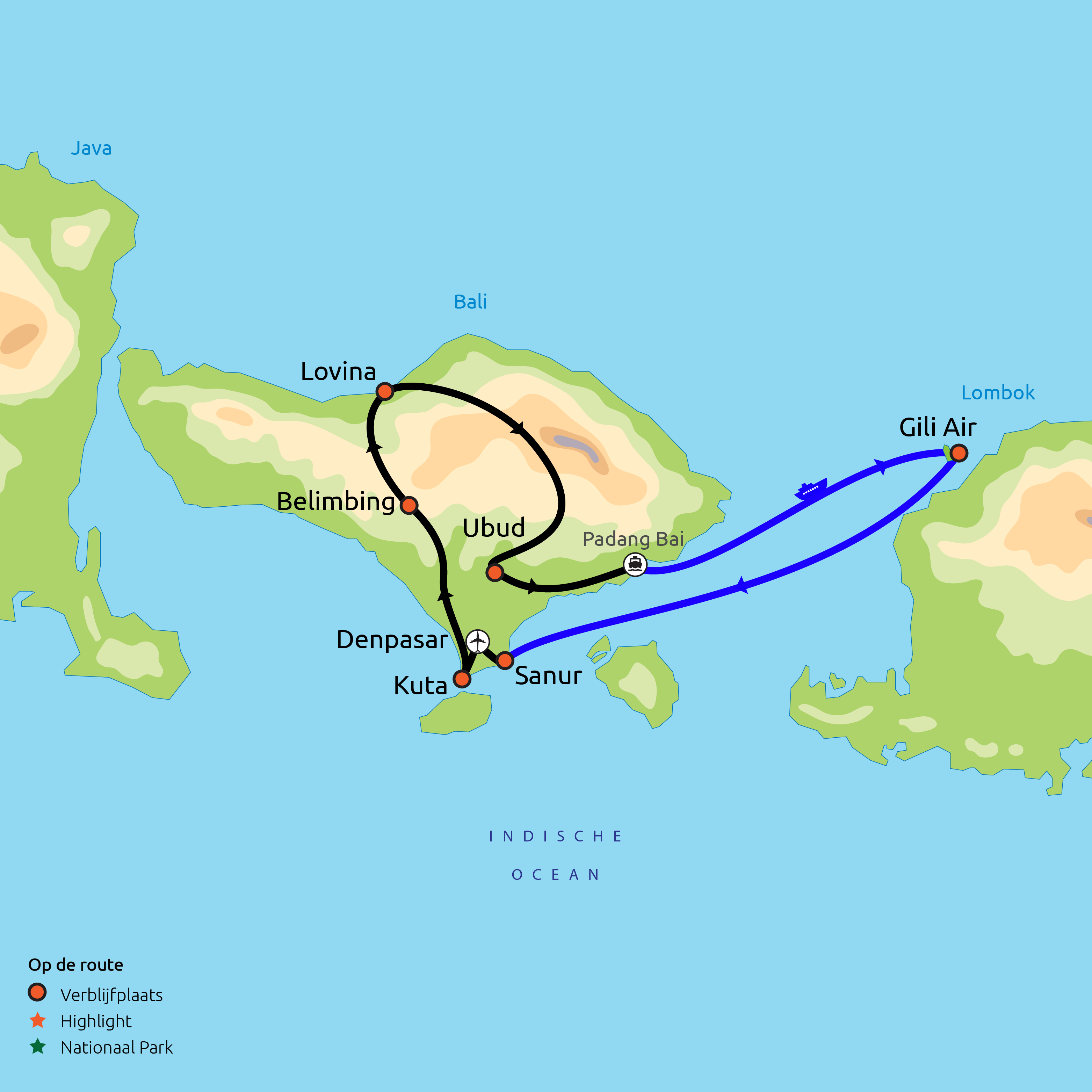 Het Echte Bali & Gili Air