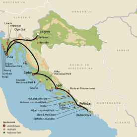 Relaxt van Istrië naar Dalmatië