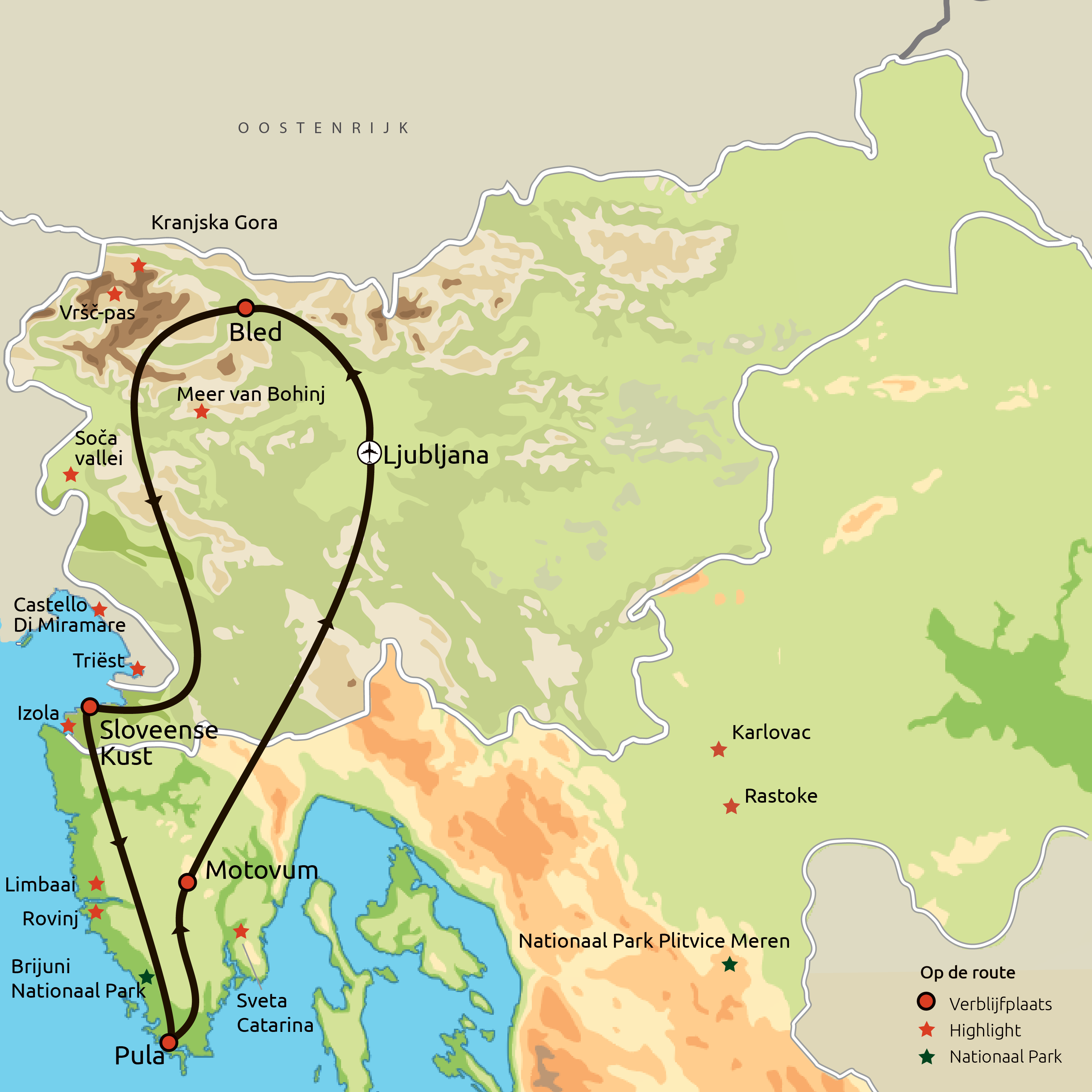 Slovenië & Kroatië