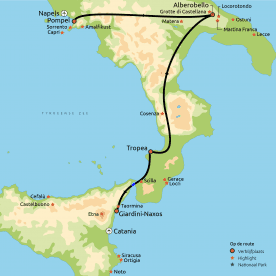 Hoogtepunten van Zuid-Italië incl. Sicilië