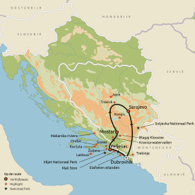 Hoogtepunten van Dalmatië en Bosnië-Herzegovina