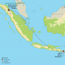 Familierondreis Avontuurlijk Sumatra & Bali