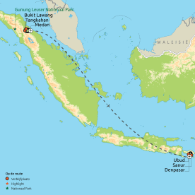 Familierondreis Avontuurlijk Sumatra & Bali