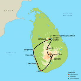 Sri Lanka strand & highlights